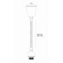 Nordlux Spiralhejs 2412033001 lampa wisząca 1x40 W biała zdj.2