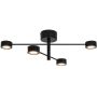 Nordlux Clyde 2412260103 lampa podsufitowa 4x16 W czarna zdj.4
