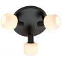 Nordlux Milford 2412606003 lampa podsufitowa 3x25 W czarna zdj.1
