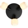 Nordlux Milford 2412606003 lampa podsufitowa 3x25 W czarna zdj.4