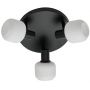 Nordlux Milford 2412606003 lampa podsufitowa 3x25 W czarna zdj.3