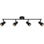 Nordlux Boston 2512380103 lampa podsufitowa 4x5 W czarna zdj.1