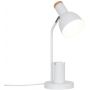 Nordlux Devone 2512405001 lampa biurkowa 1x15 W biała zdj.3