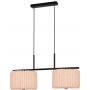 Nordlux Vivienne 2612243003 lampa wisząca 2x10 W czarna zdj.1