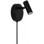 Nordlux Omari 2612501003 kinkiet 1x3.2 W czarny zdj.1