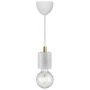 Nordlux Siv 45883001 lampa wisząca 1x60 W biała zdj.3