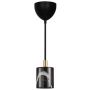 Nordlux Siv 45883003 lampa wisząca 1x60 W czarna zdj.1