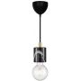 Nordlux Siv 45883003 lampa wisząca 1x60 W czarna zdj.3