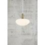 Nordlux Alton 48973001 lampa wisząca 1x60 W biała-czarna-mosiądz zdj.3