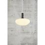 Nordlux Alton 48973001 lampa wisząca 1x60 W biała-czarna-mosiądz zdj.2