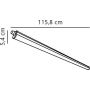 Nordlux Westport 49666110 lampa garażowa 19 W 115.8 cm zdj.2