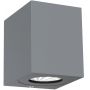 Nordlux Canto Kubi 49711010 kinkiet zewnętrzny 2x6 W szary zdj.1