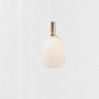 Nordlux Alton 47303001 lampa wisząca 1x60 W biała-złota zdj.5