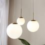 Nordlux Grant 2010563035 lampa wisząca 1x25 W biała-złota zdj.7