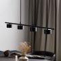 Nordlux Clyde 2010813003 lampa wisząca 4x5 W czarna zdj.7