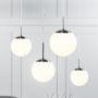 Nordlux Cafe 39553001 lampa wisząca 1x40 W biała-srebrna zdj.3