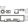 Nordlux Mixit 71810132 lampa do zabudowy 1x8 W stal zdj.2