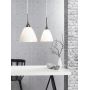 Nordlux Read 73163010 lampa wisząca 1x60 W biała-chrom zdj.3