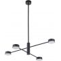 Nowodvorski Lighting Orbit 7945 lampa podsufitowa 4x12 W czarna zdj.1