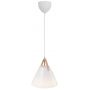 Nordlux Strap 84313001 lampa wisząca 1x40 W biała zdj.1