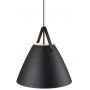 Nordlux Strap 84353003 lampa wisząca 1x40 W czarna zdj.1