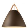 Nordlux Strap 84353009 lampa wisząca 1x40 W beżowa zdj.1