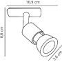 Nordlux FrøyaLink 86119901 lampa do szynoprzewodów 1x35 W biały zdj.2