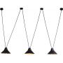 Nowodvorski Lighting Perm 3 9146 lampa wisząca 3x25 W czarna zdj.1