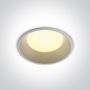 One Light Maronas 10109DWC plafon 1x9 W biały zdj.1