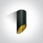 One Light Lindos 12105E1BGL lampa podsufitowa 1x10 W czarna-złota zdj.1
