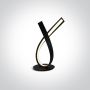One Light Hana 61086B lampa stołowa 1x12 W czarna zdj.1