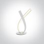 One Light Hana 61086W lampa stołowa 1x12 W biała zdj.1