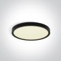 One Light Belfort 2 62006ABV plafon 1x24 W czarny zdj.1
