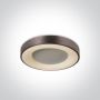 One Light Greta 62182BBRW plafon 1x40 W brązowy zdj.1