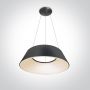 One Light Amedi 63058BANW lampa wisząca 1x60 W antracyt zdj.1