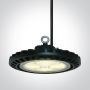 One Light Noah 63100NC lampa wisząca 1x100 W czarna zdj.1