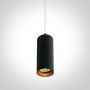 One Light Ampeliko 63105NB lampa wisząca 1x10 W czarna zdj.1