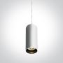 One Light Ampeliko 63105NW lampa wisząca 1x10 W biała zdj.1