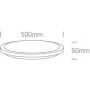One Light Mitopoli 67448AWW plafon 1x36 W biały zdj.2