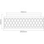 Orlicki Design Cavalli OR81015 plafon 3x15 W biały-złoty zdj.2