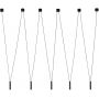 Orlicki Design Viva OR84337 lampa wisząca 5x3.5 W czarna zdj.1
