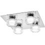 Osram Orbis Flame 4099854447969 lampa podsufitowa 4x5.5 W chrom zdj.4