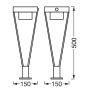Osram Endura Style Solar Bouquet 4099854455650 lampa stojąca 1x7 W czarny zdj.2
