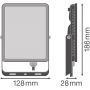 Osram Essential 4099854547652 naświetlacz 30 W 6500k biały-czarny zdj.2