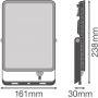 Osram Essential 4099854547713 naświetlacz 50 W 6500k biały-czarny zdj.2