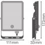 Osram Essential 4099854547812 naświetlacz 20 W 6500k biały-czarny zdj.2