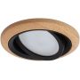 Paulmann Lanati 92237 lampa do zabudowy 3x6 W czarna-drewno zdj.4