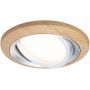 Paulmann Lanati 92239 lampa do zabudowy 3x6 W aluminium-drewno zdj.3