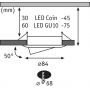 Paulmann Choose 92486 lampa do zabudowy zdj.2