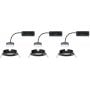 Paulmann Nova 93081 lampa do zabudowy 3x6 W czarny zdj.5